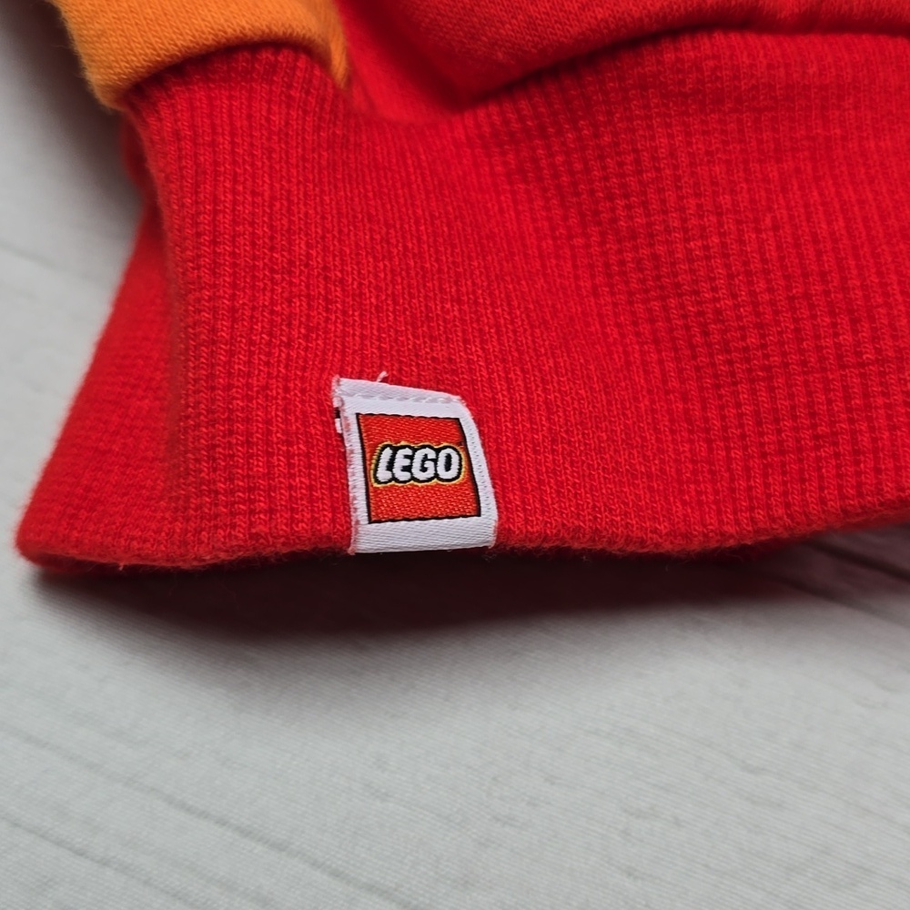 LEGO x Target Collection Joggers | Red & Orange Colorblock Sweatpants |Size XS - Picture 10 of 14